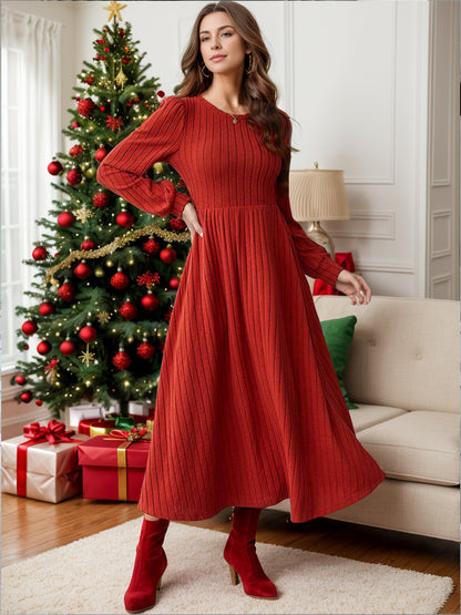 Ruby Ribbed Dress