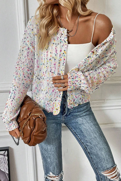 Carly Confetti Cardigan