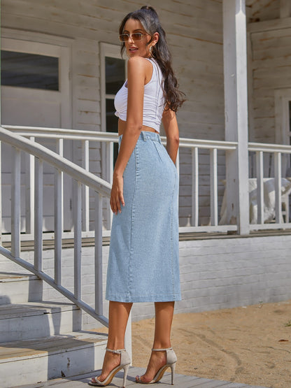 Demi Denim Skirt