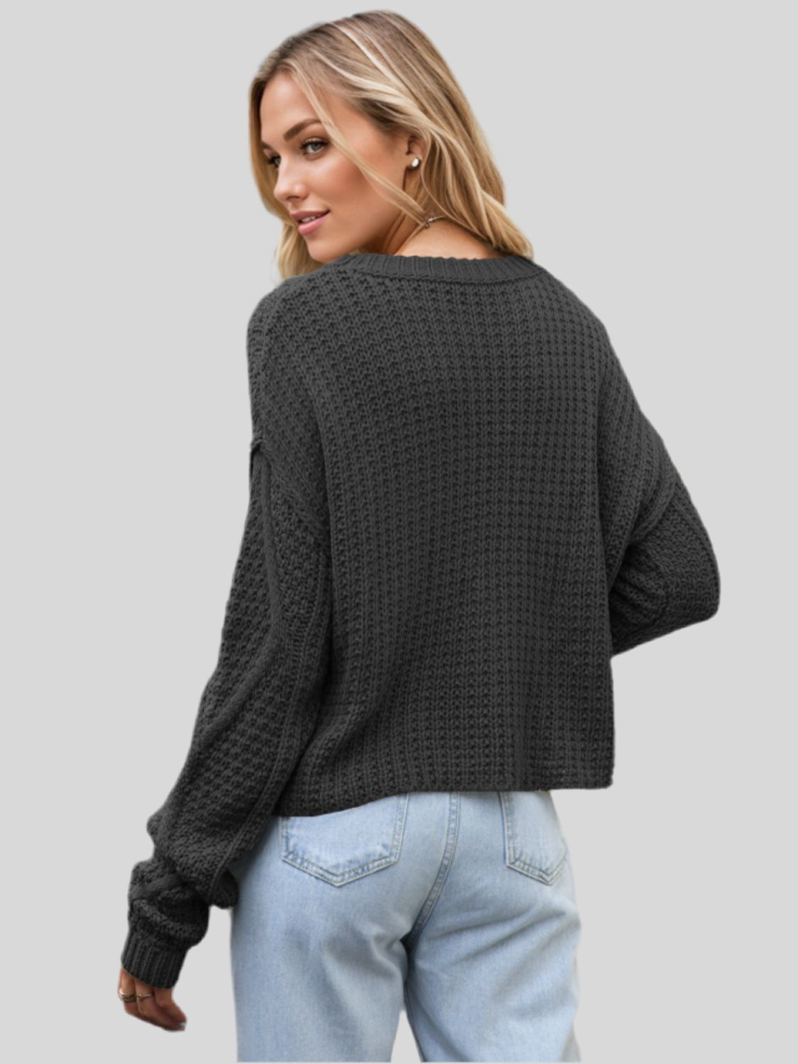 Diamond Knit Sweater