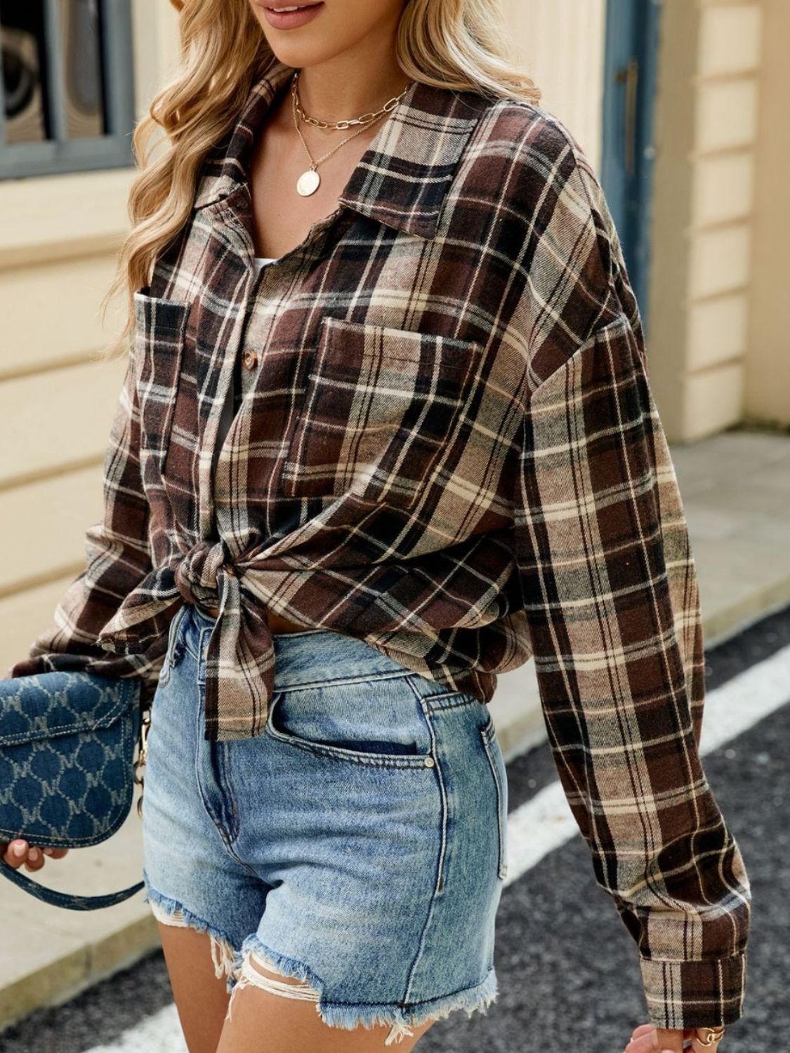 Falls Calling Plaid Shirt