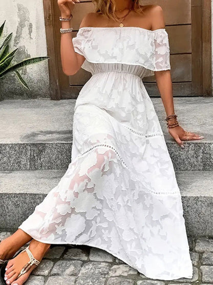 Vineyard Off the Shoulder Dress