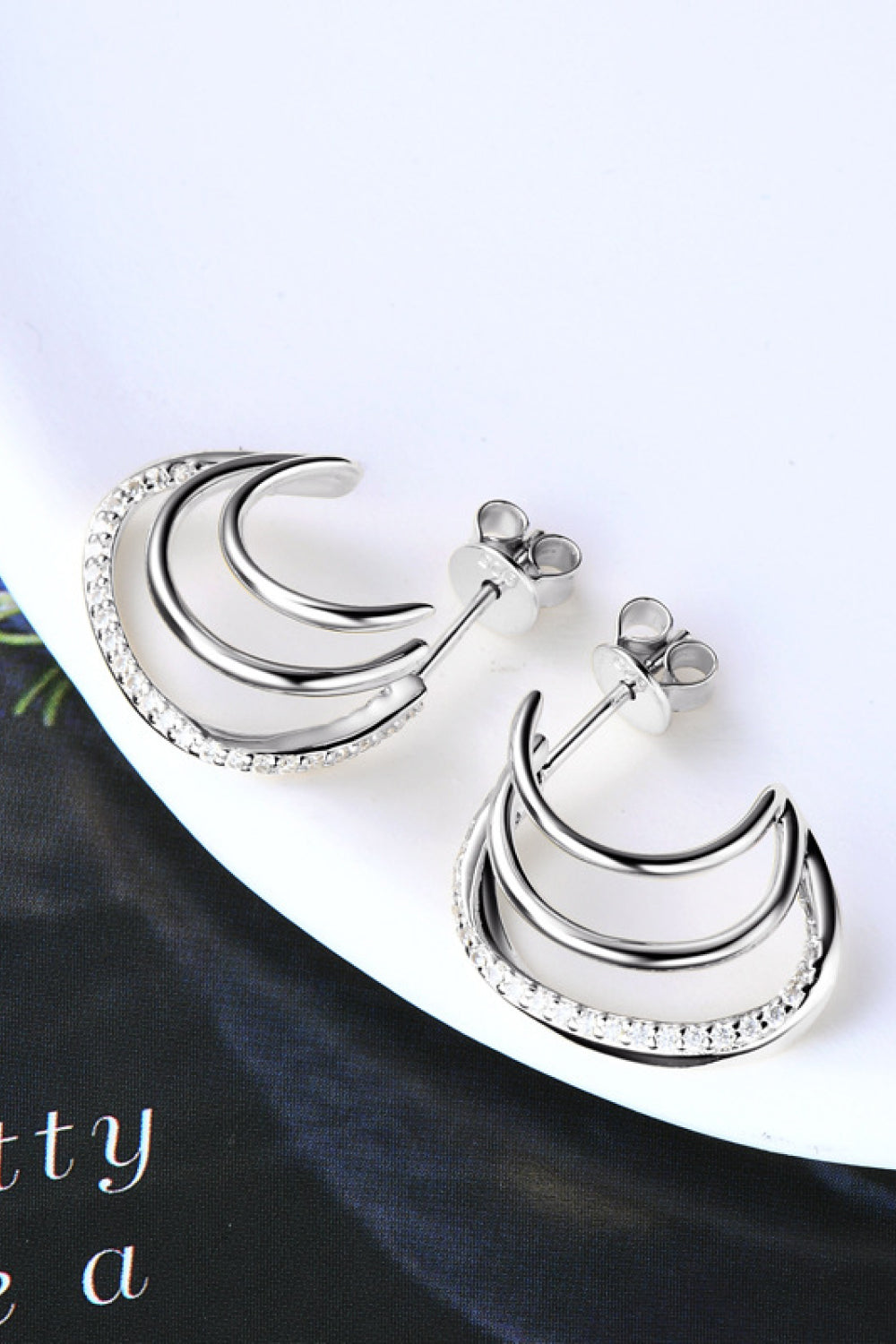 Triple C-Hoop Earrings