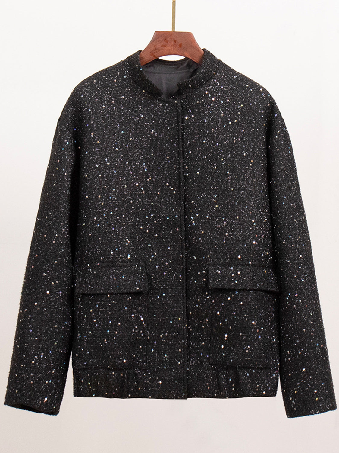 Netty's Sequin Black Jacket