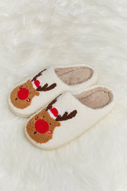 Rudolph Plush Slippers