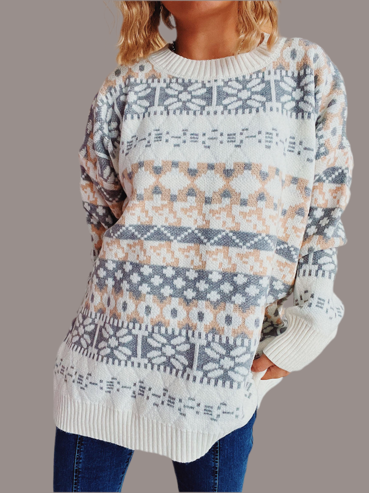 Geometrics Sweater