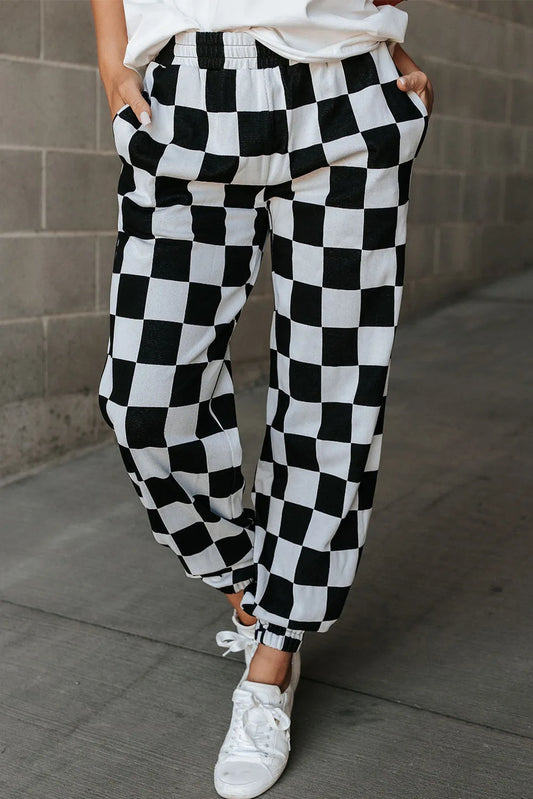 Checkered Joggers