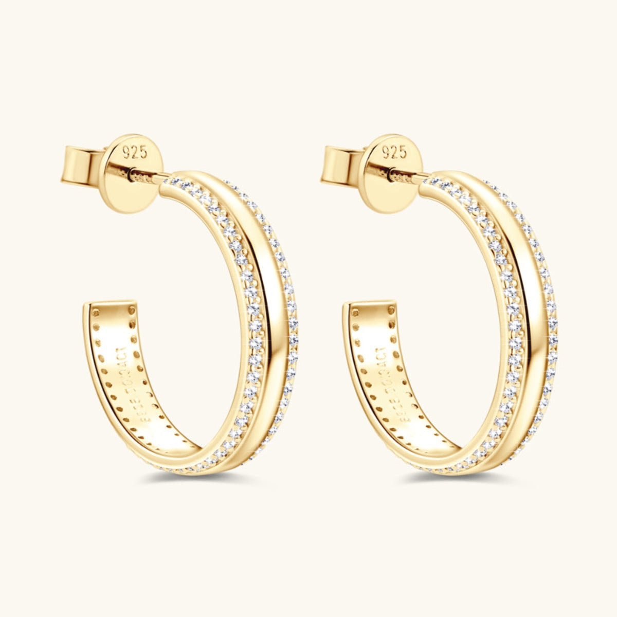 C-Hoop Earrings