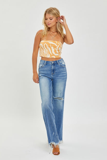 Allie Frayed Jeans