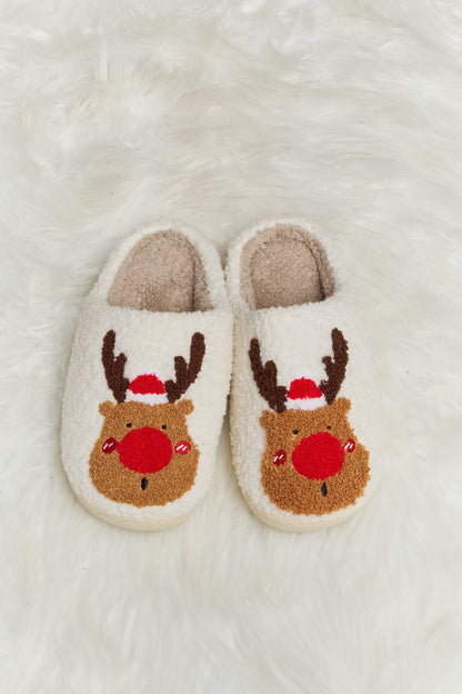 Rudolph Plush Slippers