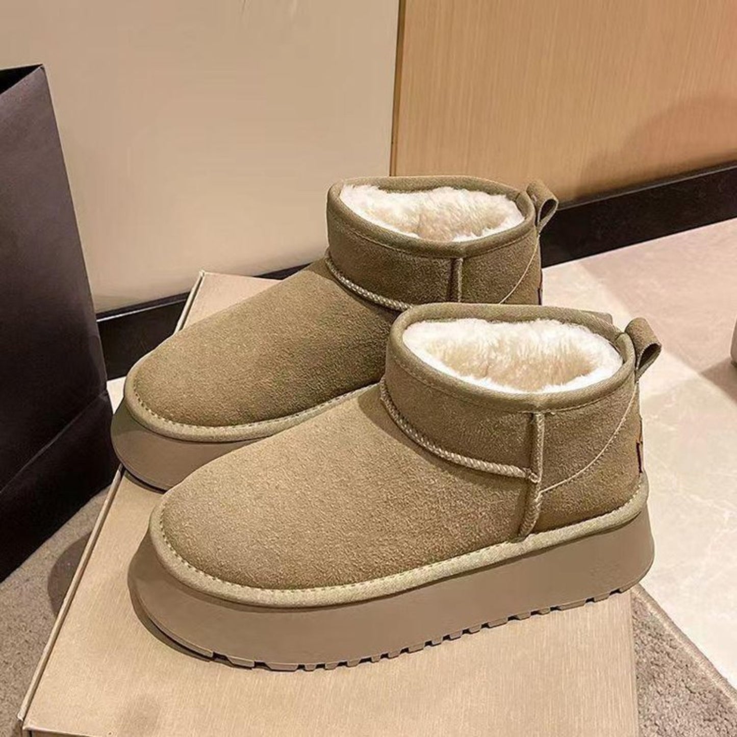 Ana's Fleece Boots