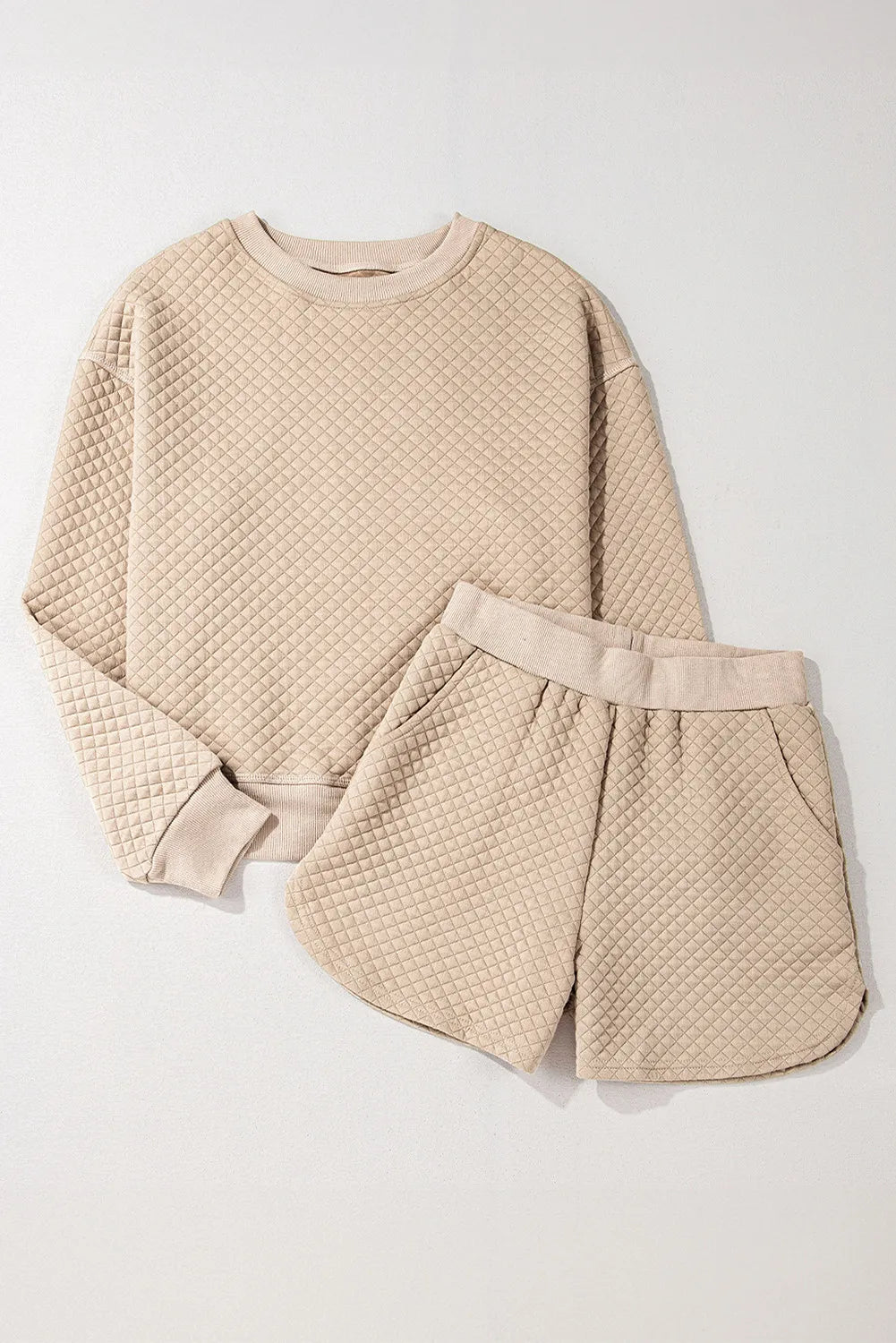 Quilted Shorts Set