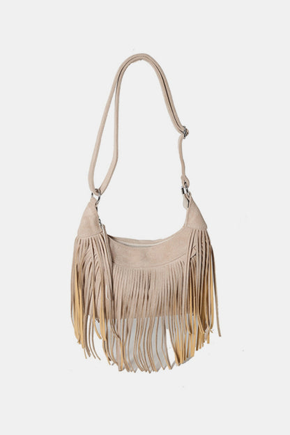 Hippie Suede Fringe Bag