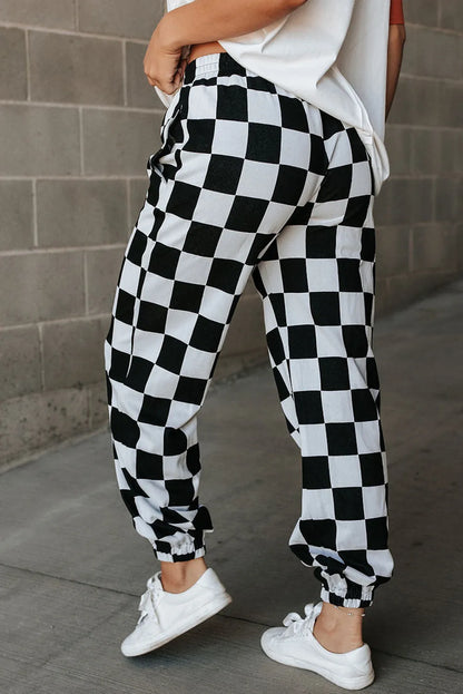 Checkered Joggers