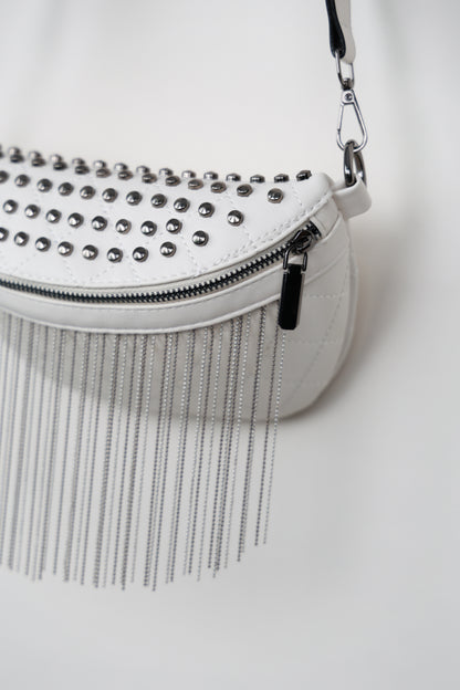 Studded Fringe Bag