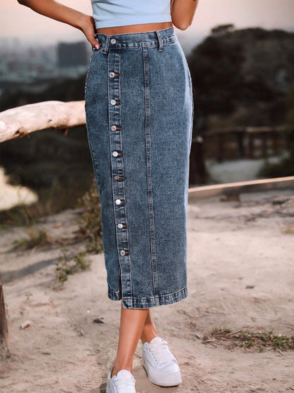 Demi Denim Skirt