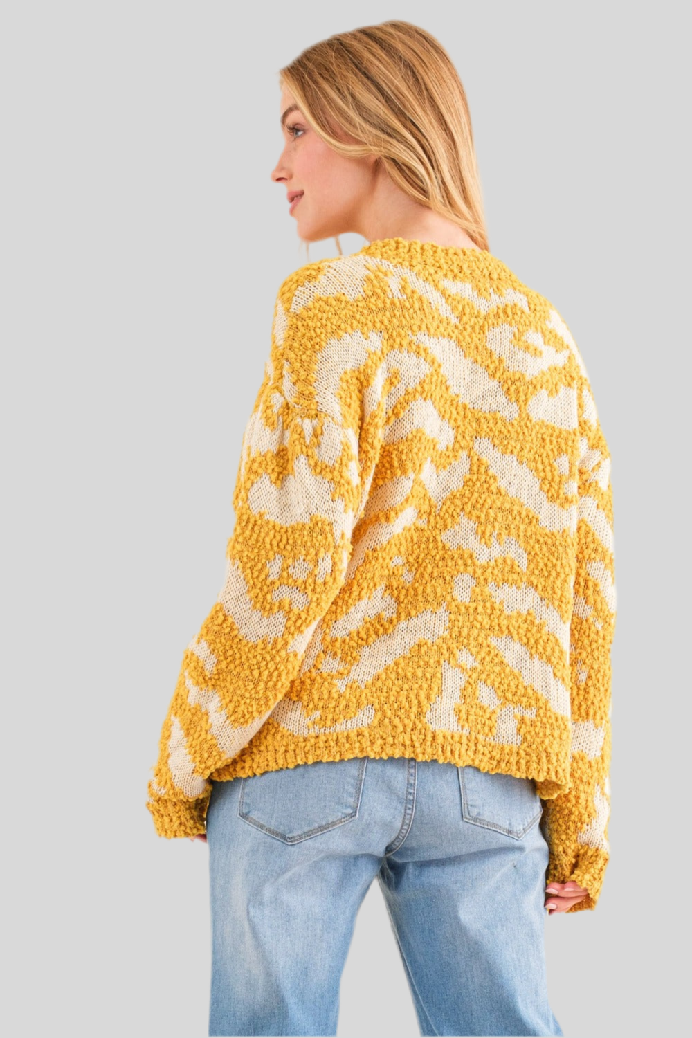 Yellow in the Clouds Sweater