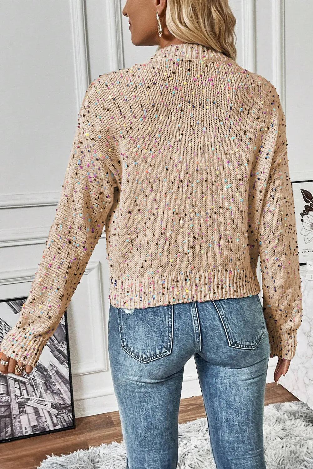 Carly Confetti Cardigan