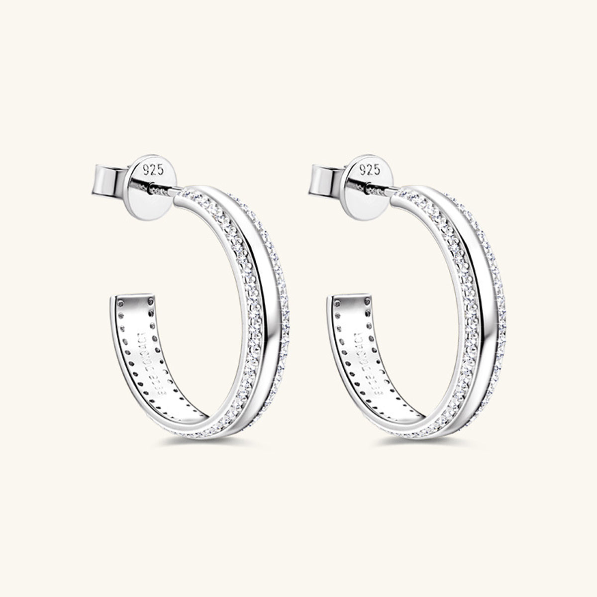 C-Hoop Earrings