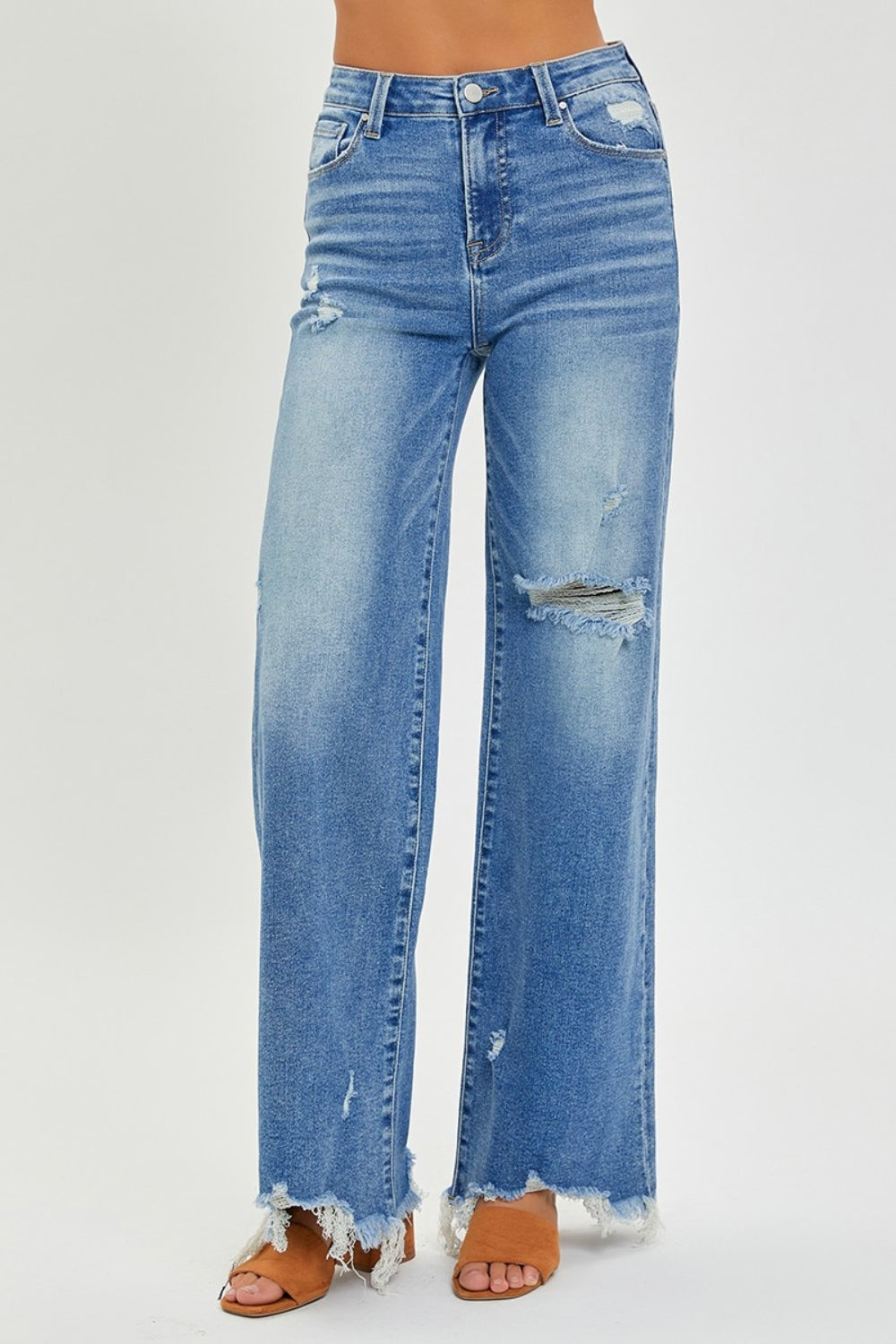 Allie Frayed Jeans