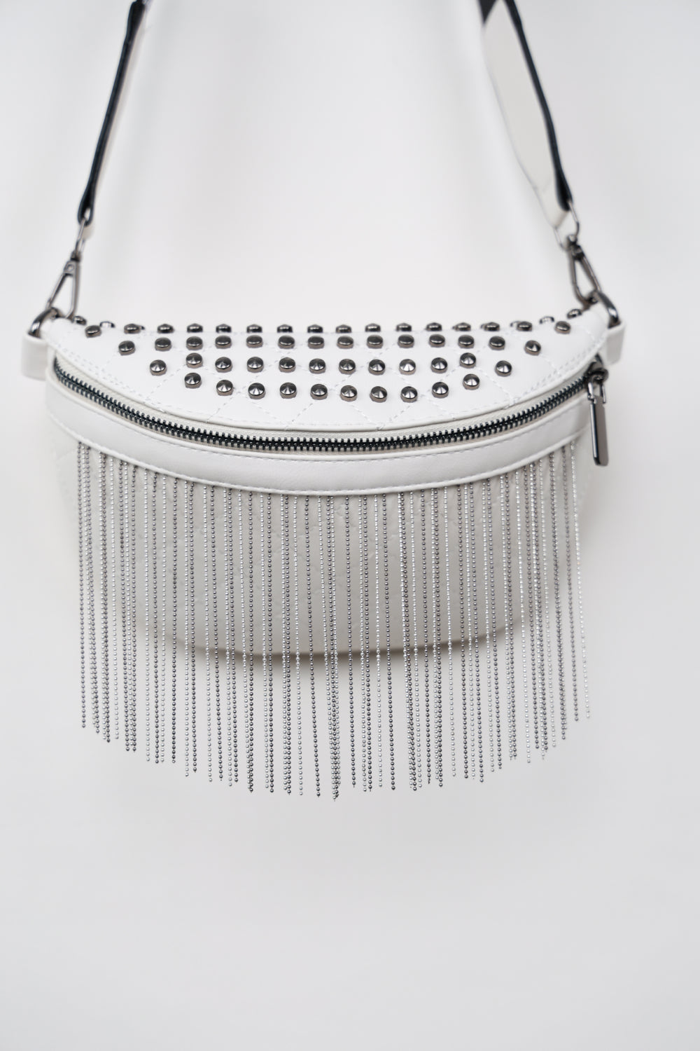 Studded Fringe Bag