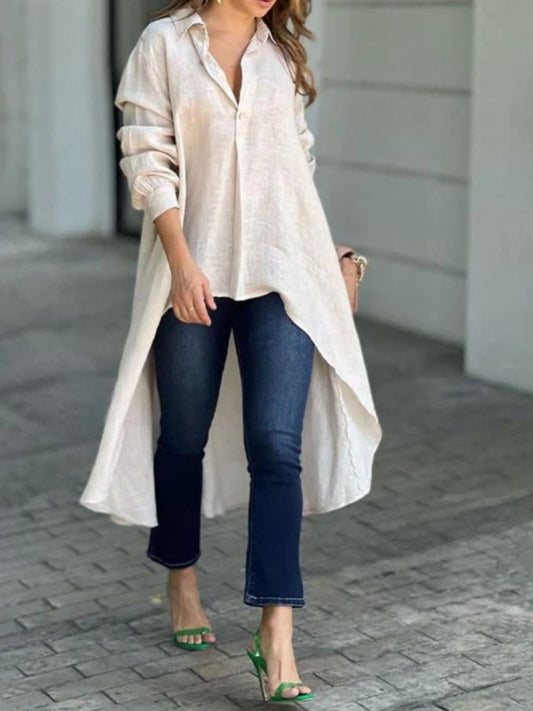 Nilah High-Low Blouse