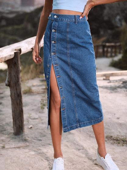 Demi Denim Skirt