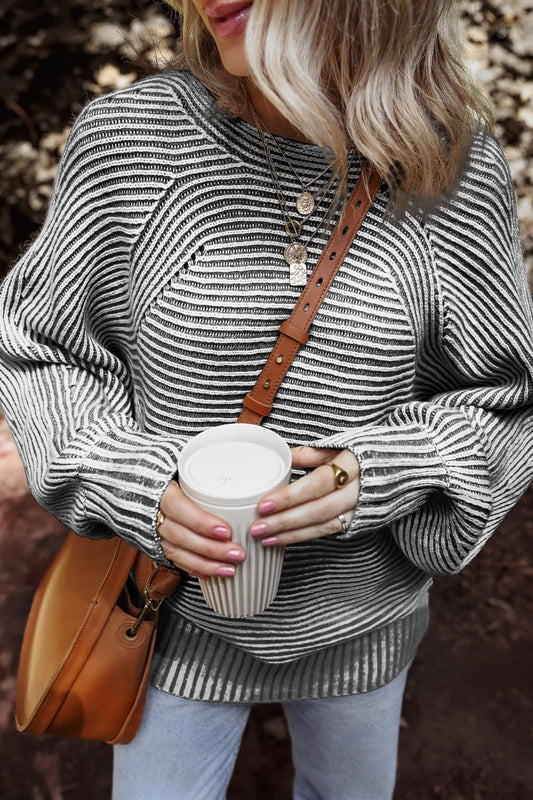 Alisha Textured Sweater