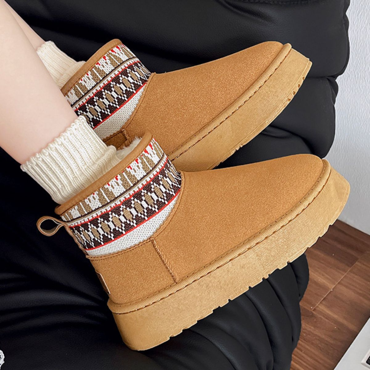 Thermal Suede Boots