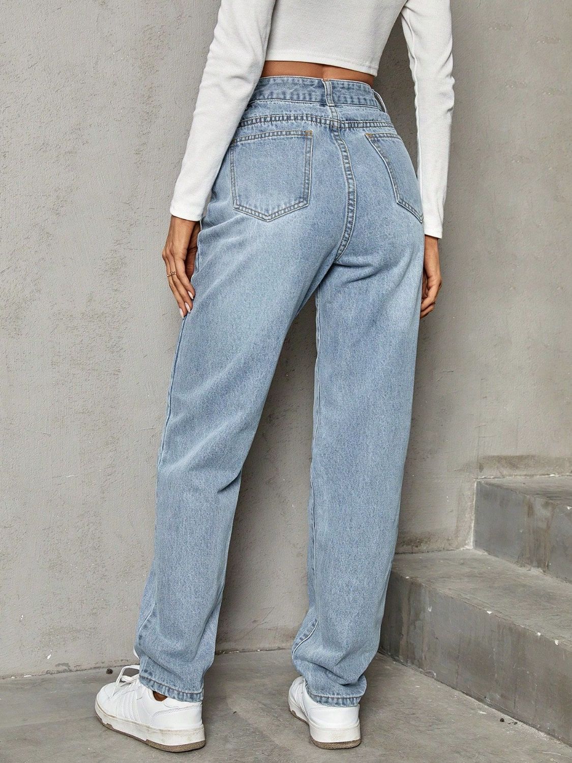 Asymmetrical Jen Jeans