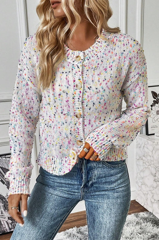 Carly Confetti Cardigan