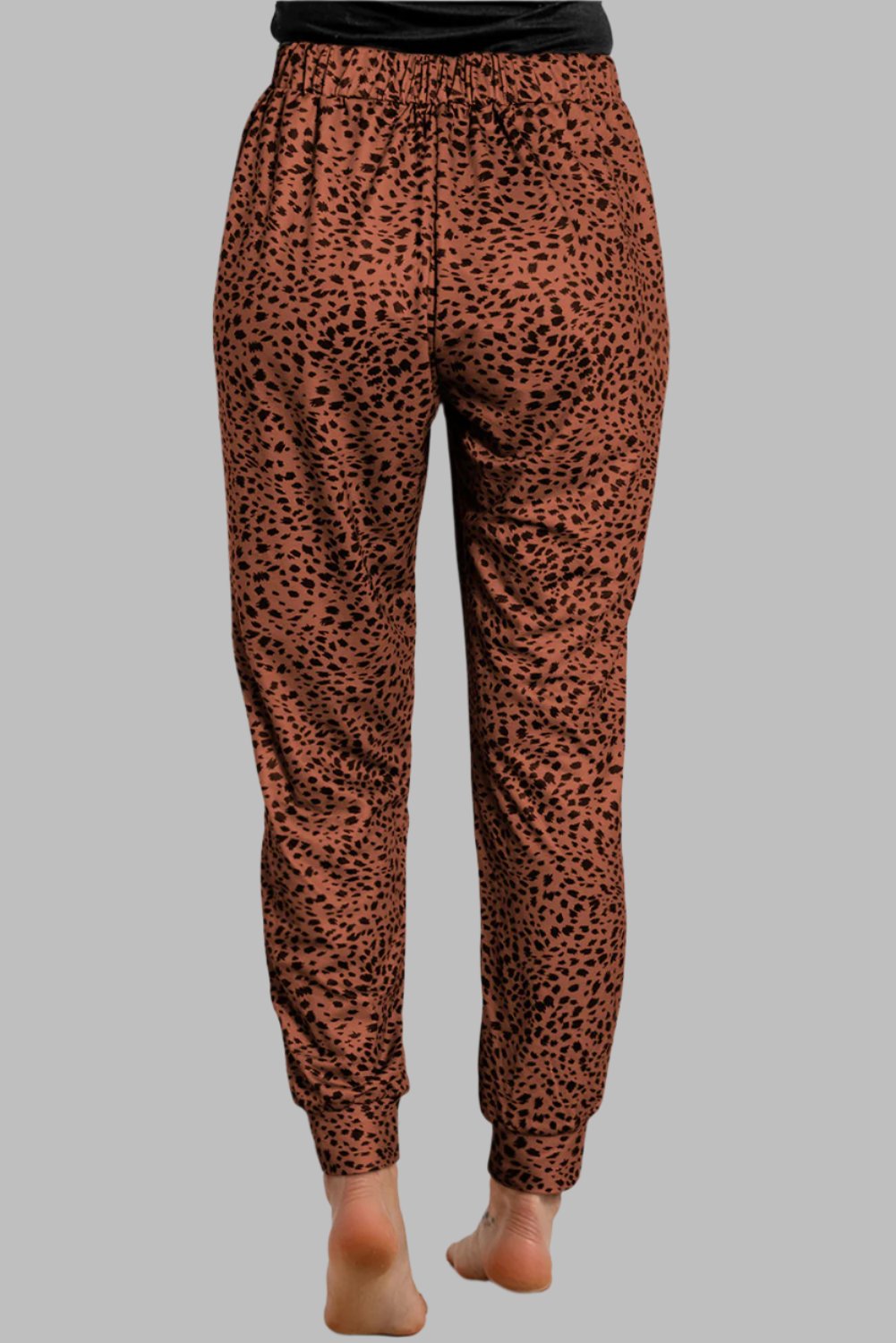 Leopard Joggered Pants