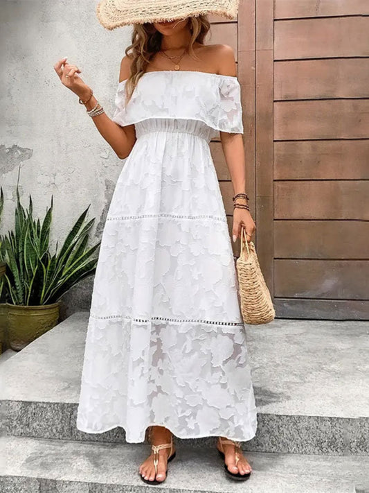 Vineyard Off the Shoulder Dress