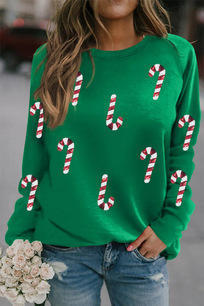 Candy Cane Sweatshirt