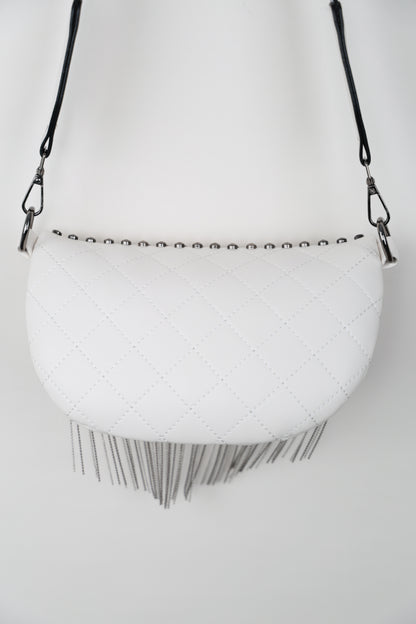 Studded Fringe Bag