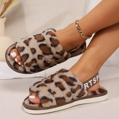 Leopard Slippers