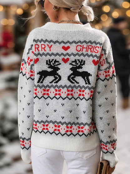 Holiday Reindeer Sweater