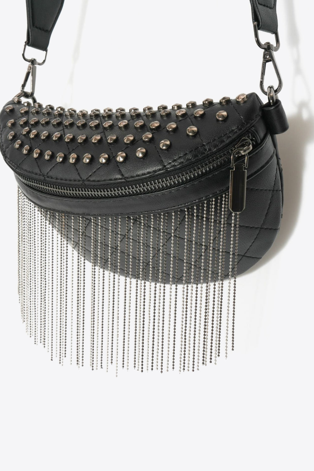 Studded Fringe Bag