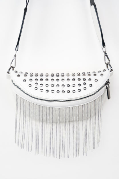 Studded Fringe Bag