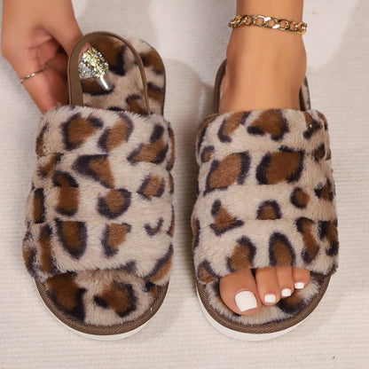 Leopard Slippers