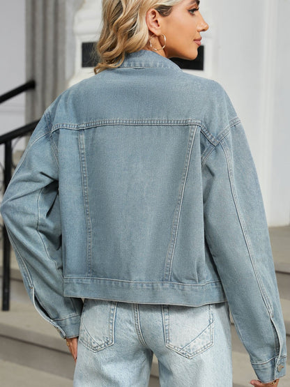 Rhinestone Denim Jacket